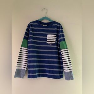 Hanna Andersson Striped Shirt With Chest Pocket